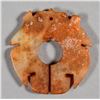 Image 2 : Chinese Archaistic Hardstone Carved Disk Pendant