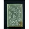 Image 1 : Chinese Hetian Green Jade Carved Phoenix Pendant