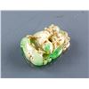 Image 3 : Burma Green Jadeite Carved Dog Pendant