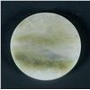 Image 2 : Burma Green Jadeite Carved Round Pendant