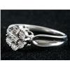 Image 2 : Sterling Silver Diamond Ring RV $120