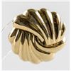 Image 1 : 14k Gold Omega Back Clip Earrings