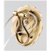 Image 2 : 14k Gold Omega Back Clip Earrings