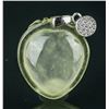 Image 1 : Burma Icy Green Jadeite Pendant