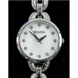 Bulova Women's Mother of Pearl Dial Watch RV $375