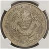 Image 3 : 1908 China Qing Guangxu 1 Dollar Silver NGC Graded