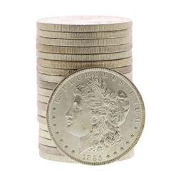 Roll of (20) Brilliant Uncirculated 1885-O $1 Morgan Silver Dollar Coins