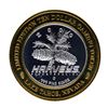 Image 1 : .999 Silver Harvey's Resort Hotel and Casino $10 Casino Limited Edition Gaming T