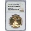 Image 1 : 1997-W $50 American Gold Eagle Coin NGC PF69 Ultra Cameo