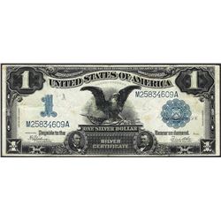1899 $1 Black Eagle Silver Certificate Note