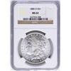 Image 1 : 1880-O $1 Morgan Silver Dollar Coin NGC MS62