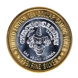 .999 Silver Circus Circus Hotel & Casino Las Vegas $10 Limited Edition Gaming To