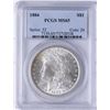 Image 1 : 1884 $1 Morgan Silver Dollar Coin PCGS MS65