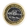 Image 2 : .999 Silver Bellagio Las Vegas, NV $10 Casino Limited Edition Gaming Token