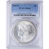 Image 1 : 1881-S $1 Morgan Silver Dollar Coin PCGS MS64