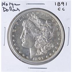 1891-CC $1 Morgan Silver Dollar Coin