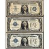 Image 1 : Lot of (3) 1928/1934 Funnyback Silver Certificate Notes
