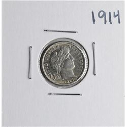1914 Barber Dime Coin