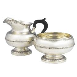 Sugar Bowl and Milk Jug 