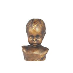 Unknown sculptor, circa 1900 – The Portrait of a Child 