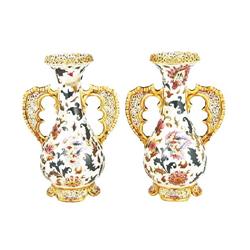 A Pair of Vases 