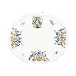 Baroque Ornamental Bowl from an Archiepiscopal Set 