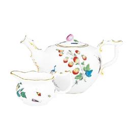 Teapot and Cream Jug from Herend 