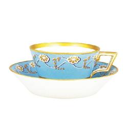 Viennese Late Empire Cup with Saucer 