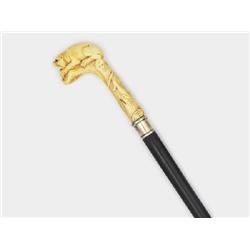 Walking Stick with Ivory Handle 