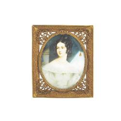 Austrian miniature painter, 19th century - Portrait of a Young Lady 