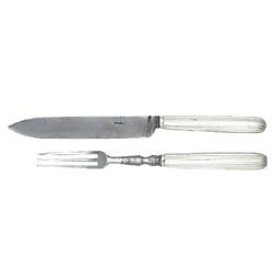 Neo-Classic Knife and Fork from Pozsony 