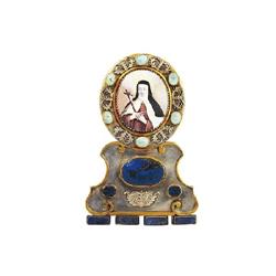 Biedermeier Table Sacred Image from Nyitra 
