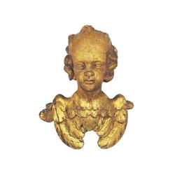 Late Renaisance Winged Angel Head 