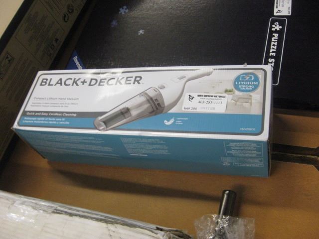 Black Decker Compact Lithium Hand Vacuum