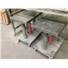 Image 1 : (2) LEXCO 2000 Lbs. Cap. Hydraulic Die Lift Tables (2) LEXCO 2000 Lbs. Cap. Hydraulic Die Lift Table