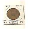 Image 1 : Very Old 1877 France Napoleon III Empereur 10 Centimes