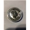 Image 2 : 2001 1oz .999 Fine Silver Australian Kookaburra 1 Dollar in Hard Display Case