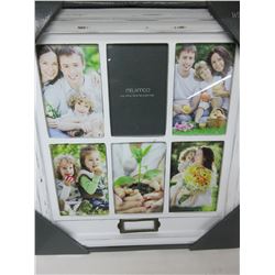 New 6 window Picture Frame 4 x 6 pictures