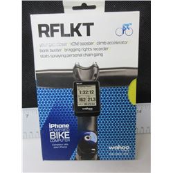 New Wahoo I phone Powered Bike Computer RFLKT