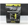 Image 1 : New Lexar Professional 64gb Compact Flash UDMA7 / 1066x 160MB/s 4K
