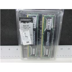 Ballistix Sport  8gb DDR3 1600  2 x 4gb