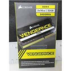 Corsair Vengeance 32gb DDR4  16gb x 2  2400MHz