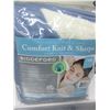 Image 1 : New TWIN Heated Blanket machine wash & dry comfort knit & Sherpa