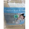 Image 1 : New FULL  Heated Blanket machine wash & dry comfort knit & Sherpa