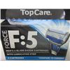 Image 1 : 3 New packs Force F-5 Razor Cartridges 4 per pack / compare to Fusion