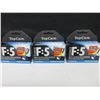 Image 1 : 3 New packs Force F-5 Razor Cartridges 4 per pack / compare to Fusion