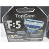 Image 3 : 3 New packs Force F-5 Razor Cartridges 4 per pack / compare to Fusion
