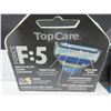 Image 3 : 3 New packs Force F-5 Razor Cartridges 4 per pack / compare to Fusion
