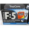 Image 2 : 3 New packs Force F-5 Razor Cartridges 4 per pack / compare to Fusion