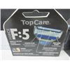 Image 3 : 3 New packs Force F-5 Razor Cartridges 4 per pack / compare to Fusion